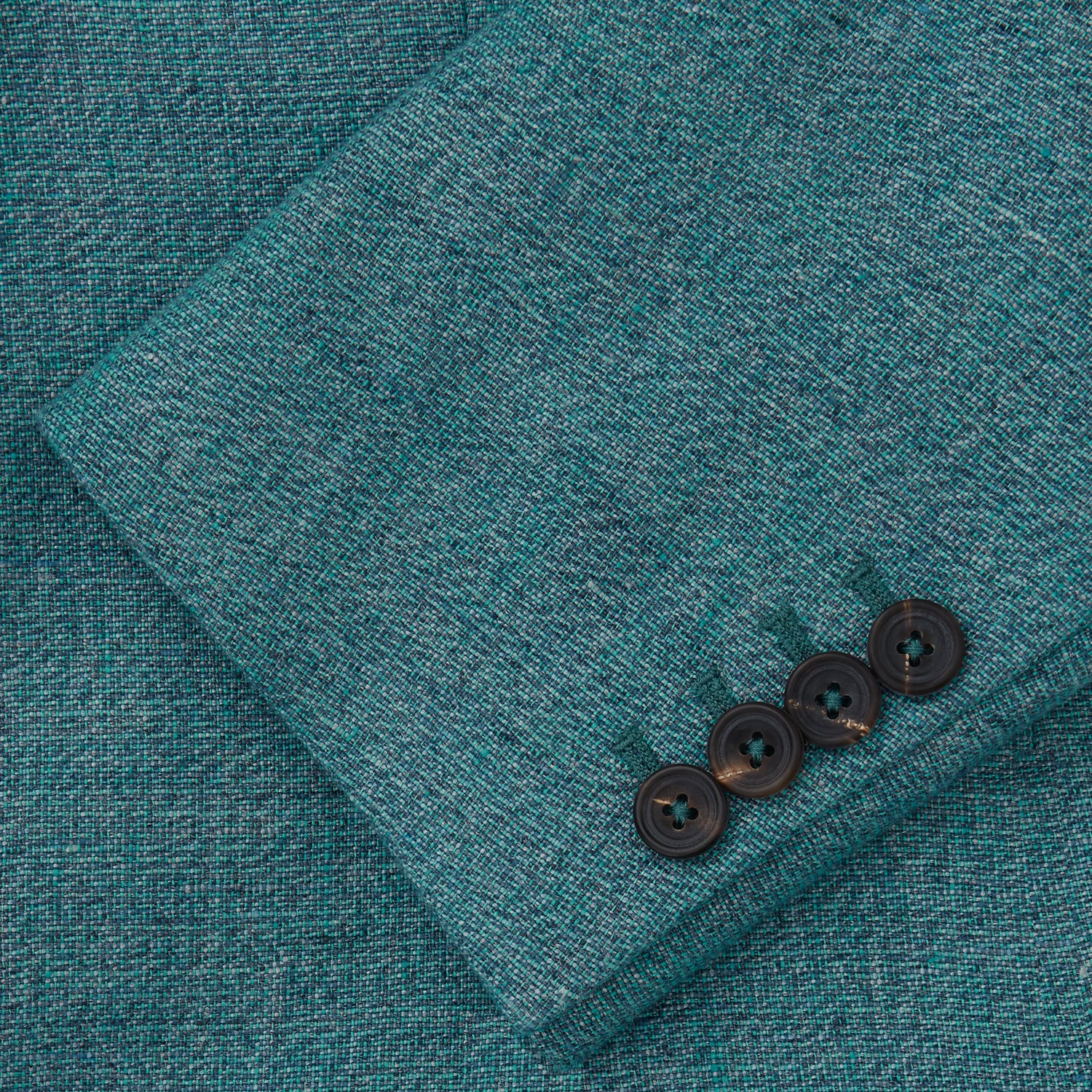 View 3 of product Teal Linen Barrington Blazer