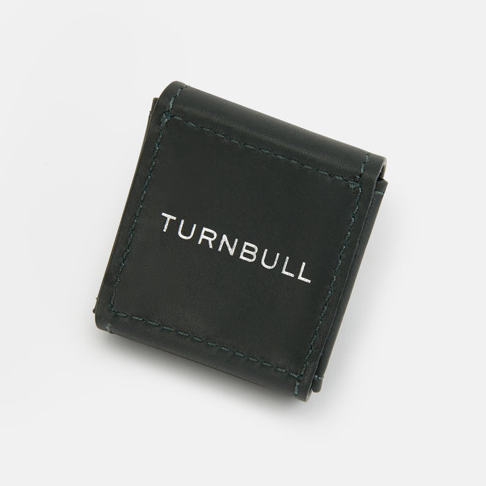 Forest Green Leather Cufflinks Image 3