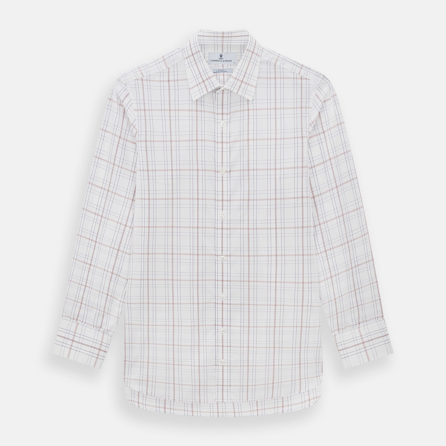 View 1 of product Purple and Rose Multi Check Mayfair Shirt