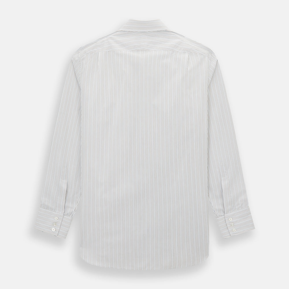 Red and Blue Double Pinstripe Mayfair Shirt