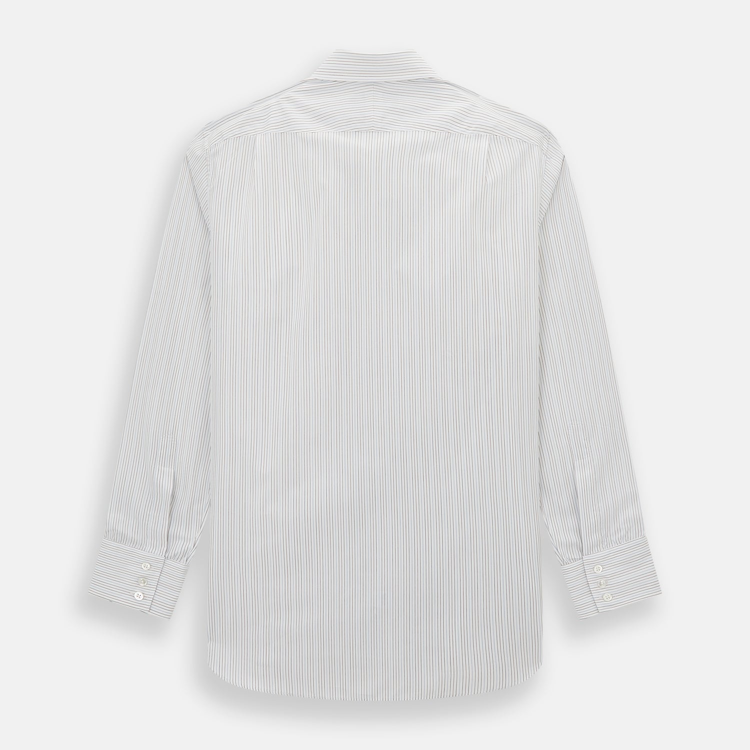 View 3 of product Red and Blue Double Pinstripe Mayfair Shirt