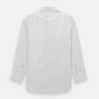 Red and Blue Double Pinstripe Mayfair Shirt Image 2