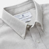 View 3 of product Grey Fine Check Cotton Blend Weekend Fit Suffolk Shirt