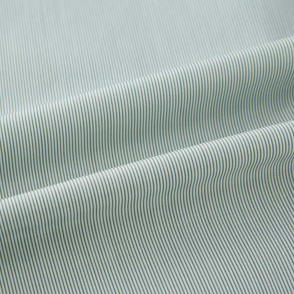 Dark Green Hairline Stripe Westminster Shirt