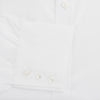 View 4 of product White West Indian Sea Island Cotton Shirt with T&A Collar and 3-Button Cuffs