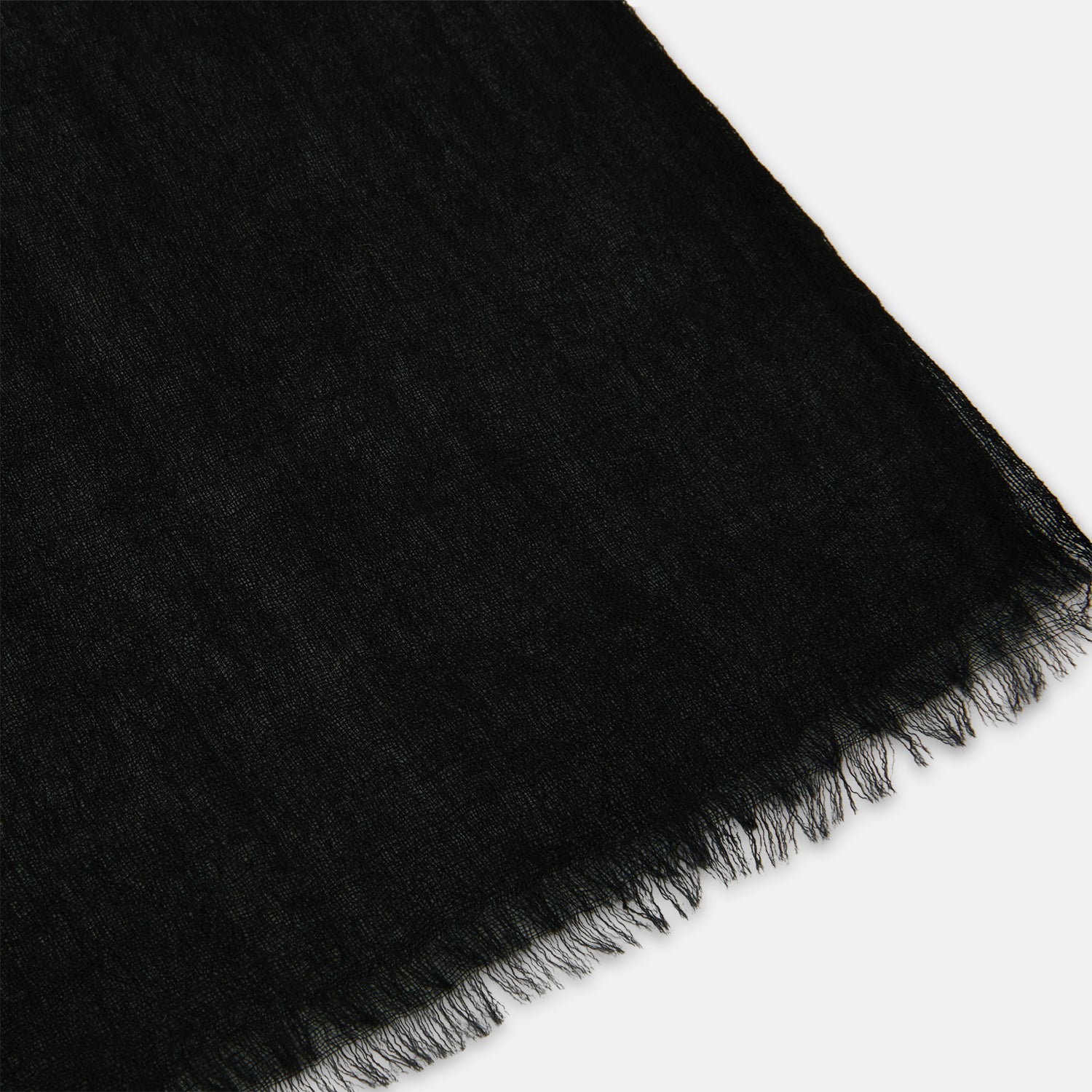 View 2 of product Charcoal Melange Cashmere Scarf