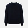 View 3 of product Navy V-Neck Cashmere Cardigan