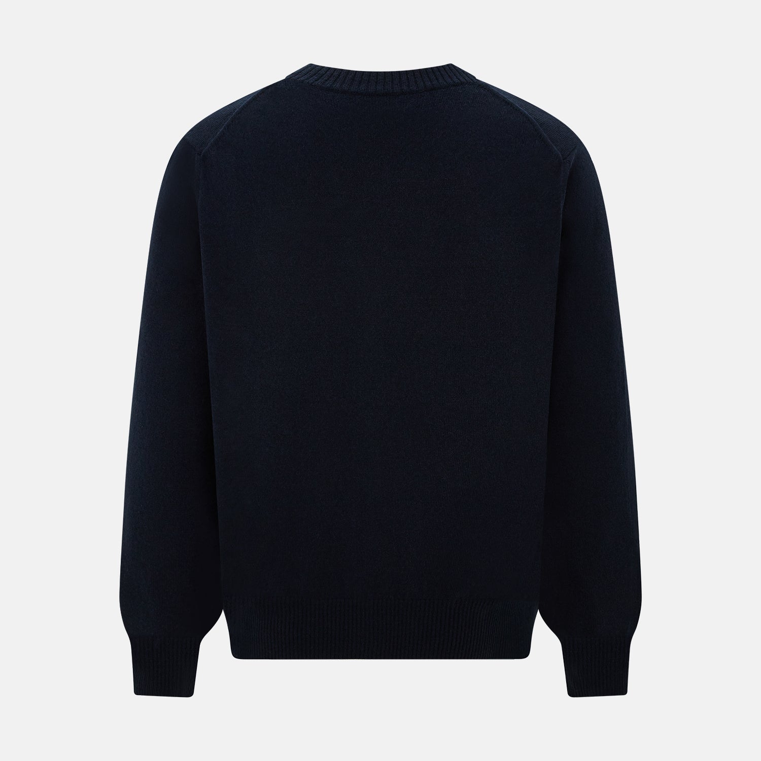 View 3 of product Navy V-Neck Cashmere Cardigan