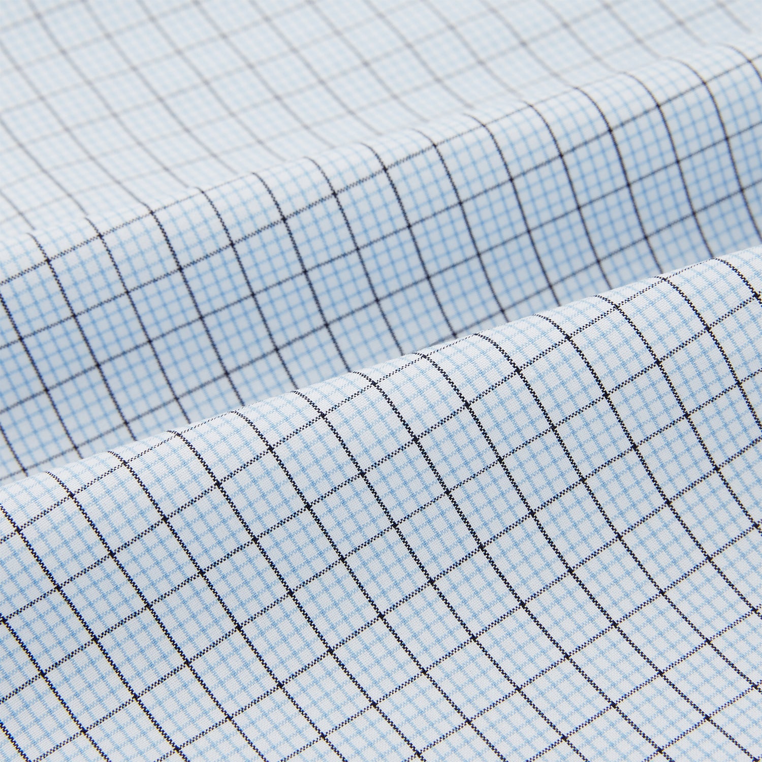 View 6 of product Blue Graph Check Pyjama Shirt