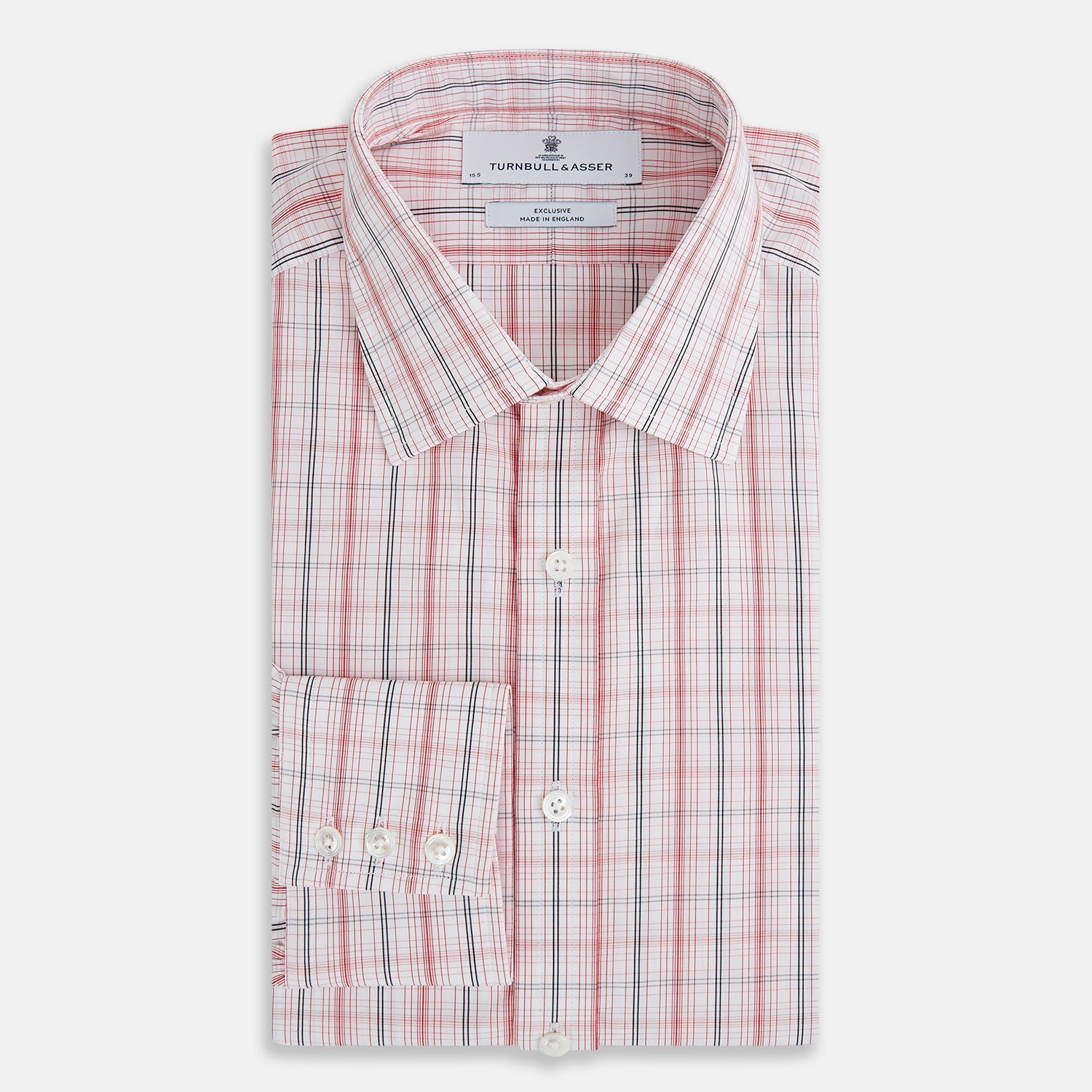 View 5 of product Red Multi Check Mayfair Shirt