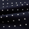 View 4 of product White Dot and Navy Silk Cravat