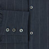 View 4 of product Navy Melange Wide Stripe Westminster Shirt