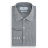 View 8 of product Grey and White Micro Check Westminster Shirt