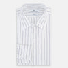 View 5 of product Dark Navy Double-Pinstripe Westminster Shirt