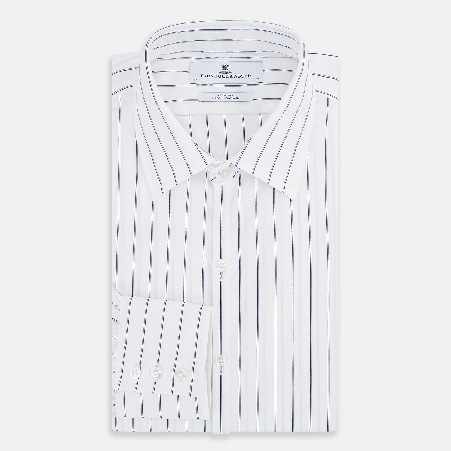 View 5 of product Dark Navy Double-Pinstripe Westminster Shirt