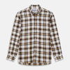 View 2 of product Brown Multi Check Linen Fabric