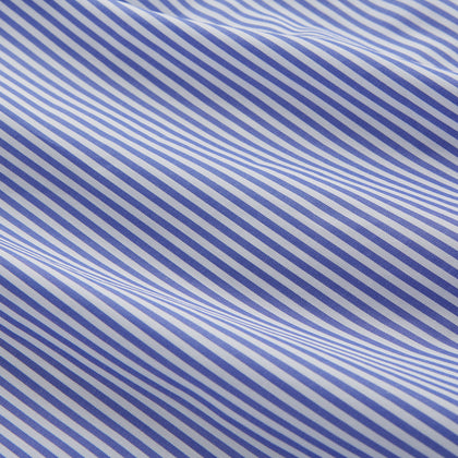 Women's Harriet Blue Bengal Stripe Pyjama Set Image 4