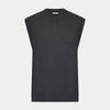 View 1 of product Brown Fine Merino V-Neck Vest