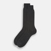 View 2 of product Charcoal Dash Striped Mid-Length Socks