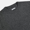View 2 of product Charcoal Grey Cashmere Round Neck Jumper