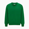 View 6 of product Grass Green Cashmere Round Neck Jumper