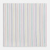 View 3 of product Rainbow Double Pinstripe Hand-Rolled Handkerchief