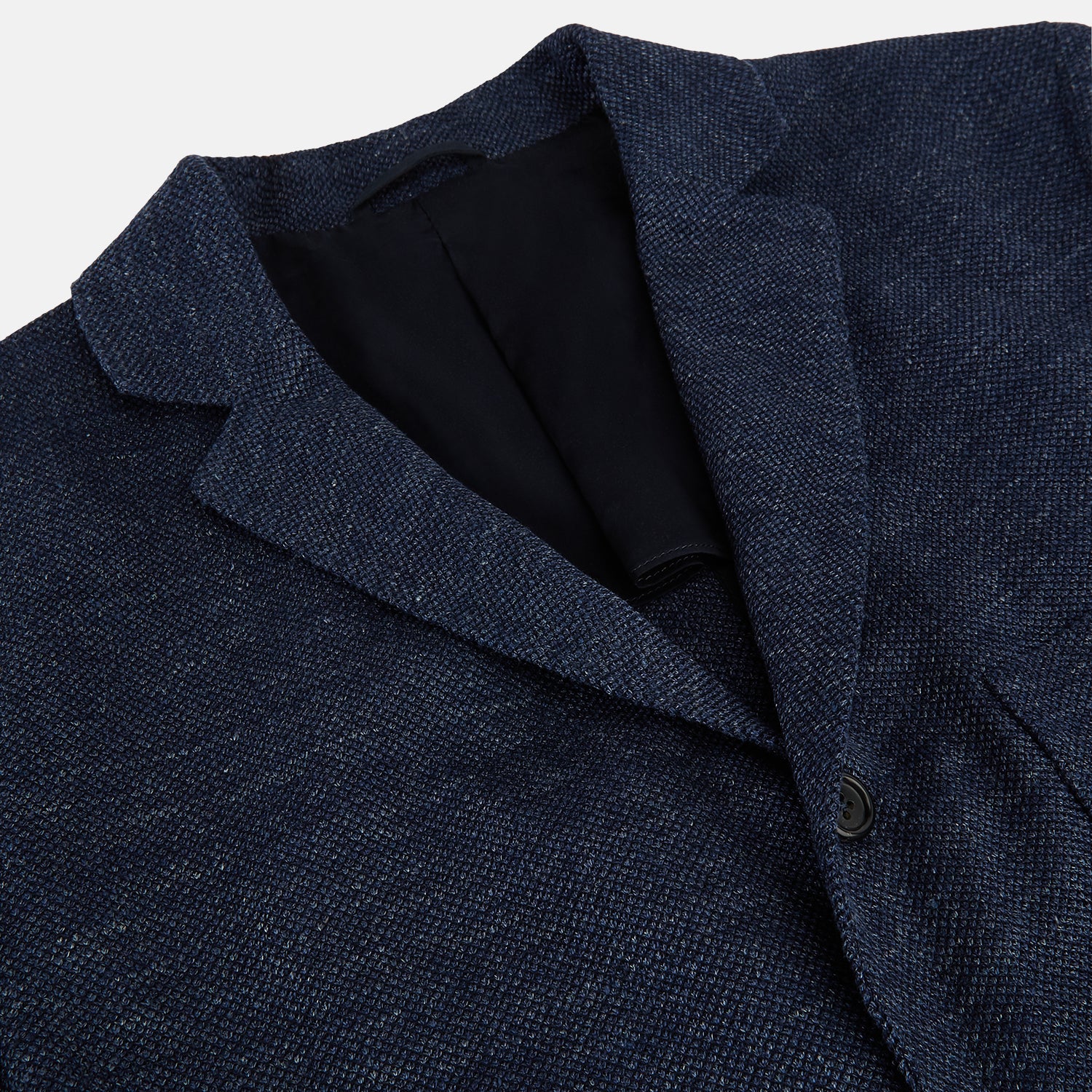 View 2 of product Navy Linen Blend Cambridge blazer