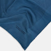 Blue Stripe Silk Pocket Square