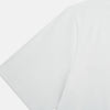View 4 of product The Turnbull & Asser White Short-sleeve Pyjama Shirt is shown laid flat on a white background, featuring a plain, logo-free design for effortless comfort and classic loungewear style.