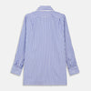 View 3 of product Pale Blue Candy Stripe Cotton Marlene Shirt
