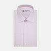 View 1 of product Pink Hairline Stripe Shirt with T&amp;A Collar and 3-Button Cuffs