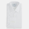 View 4 of product White Sea Island Quality Cotton Shirt with T&A Collar and 3-Button Cuffs