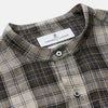 View 2 of product Brown Multi Check Linen Weekend Fit Unwin Shirt