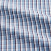 View 5 of product Blue and White Check Cotton Regular Fit Mayfair Shirt