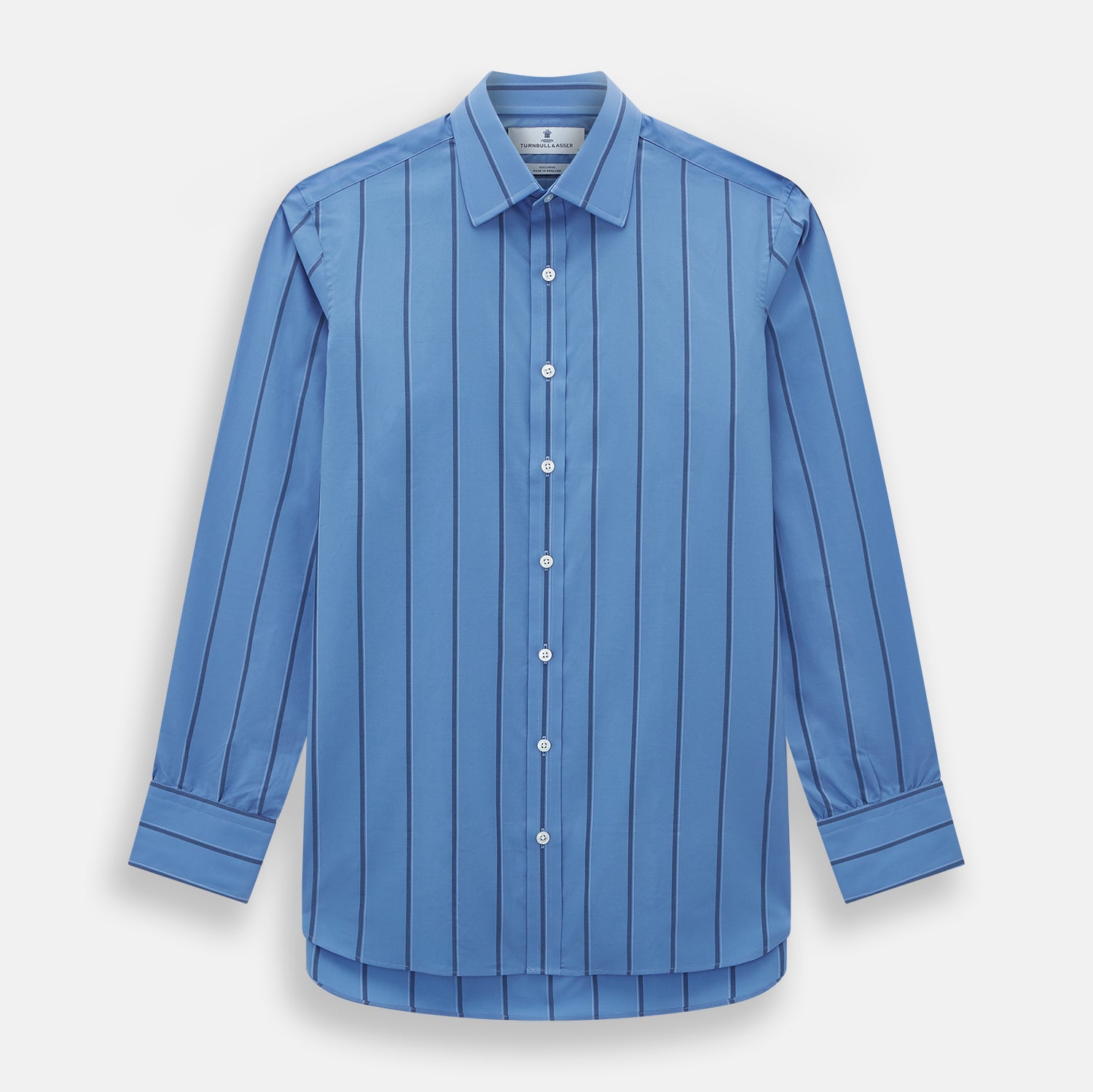 View 1 of product Colony Blue Track Stripe Mayfair Shirt