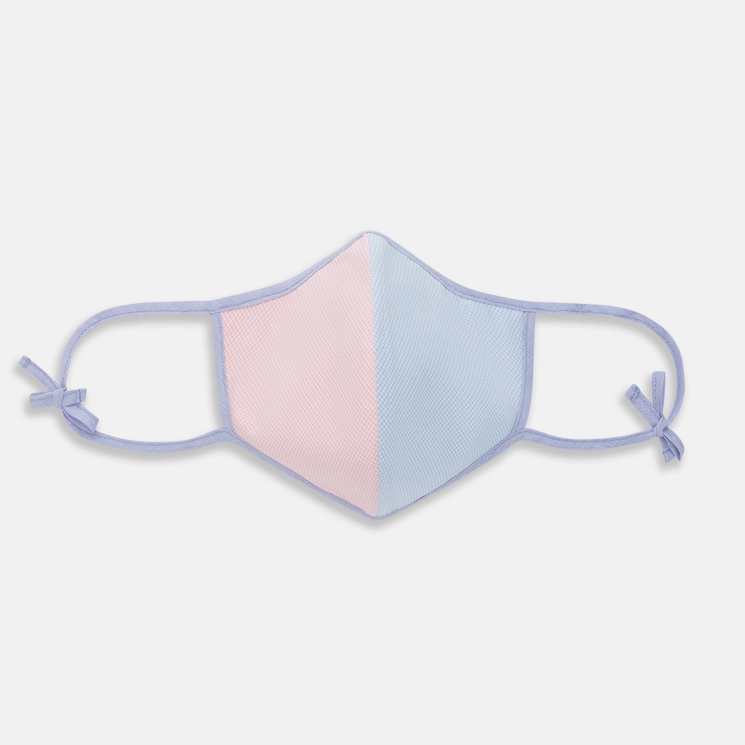 View 1 of product Pink & Blue Check Commuter Mask With 3 Viroformula™ Filters