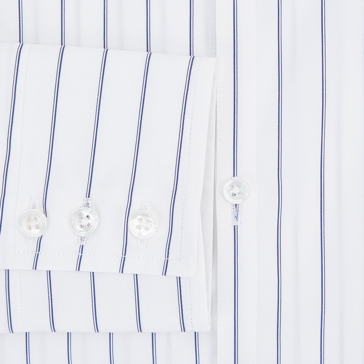 View 4 of product Dark Navy Double-Pinstripe Westminster Shirt