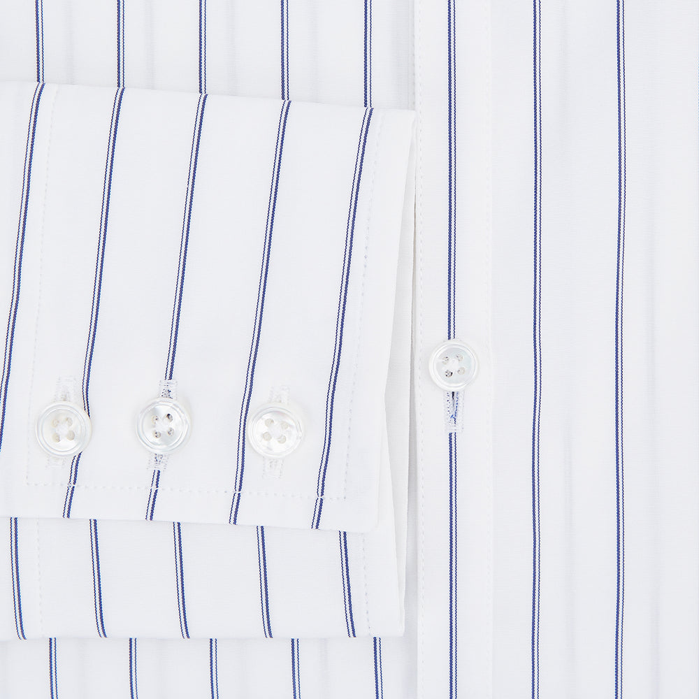 Dark Navy Double-Pinstripe Westminster Shirt