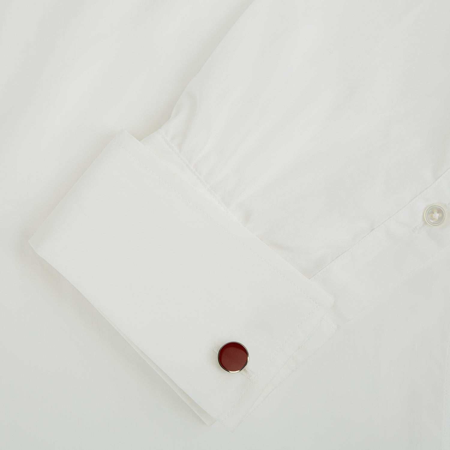 View 3 of product Red Circle Cufflinks