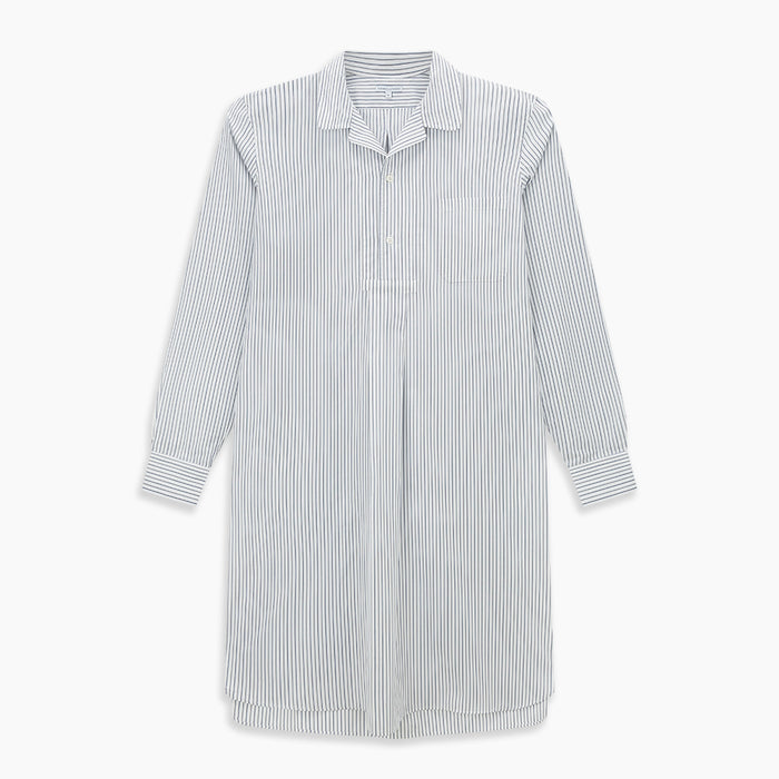 Brown Multi Stripe Quarzo Nightshirt Image 5