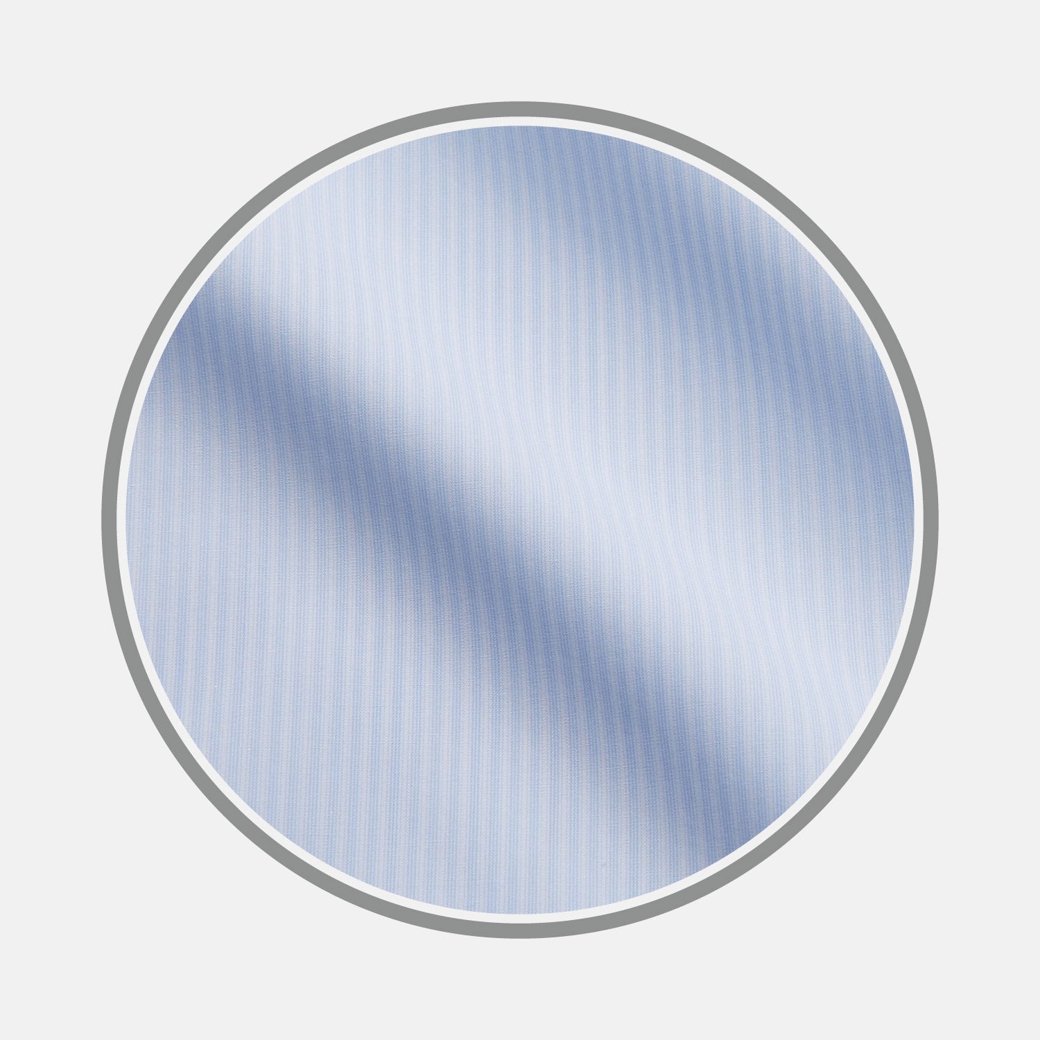 View 1 of product Pale Blue Stripe Cotton Fabric