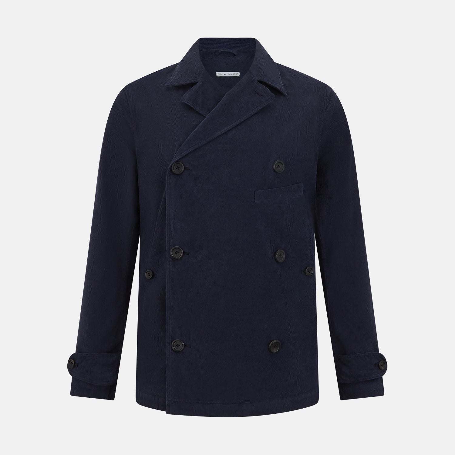 View 1 of product Light Navy Kingston Corduroy Caban Jacket