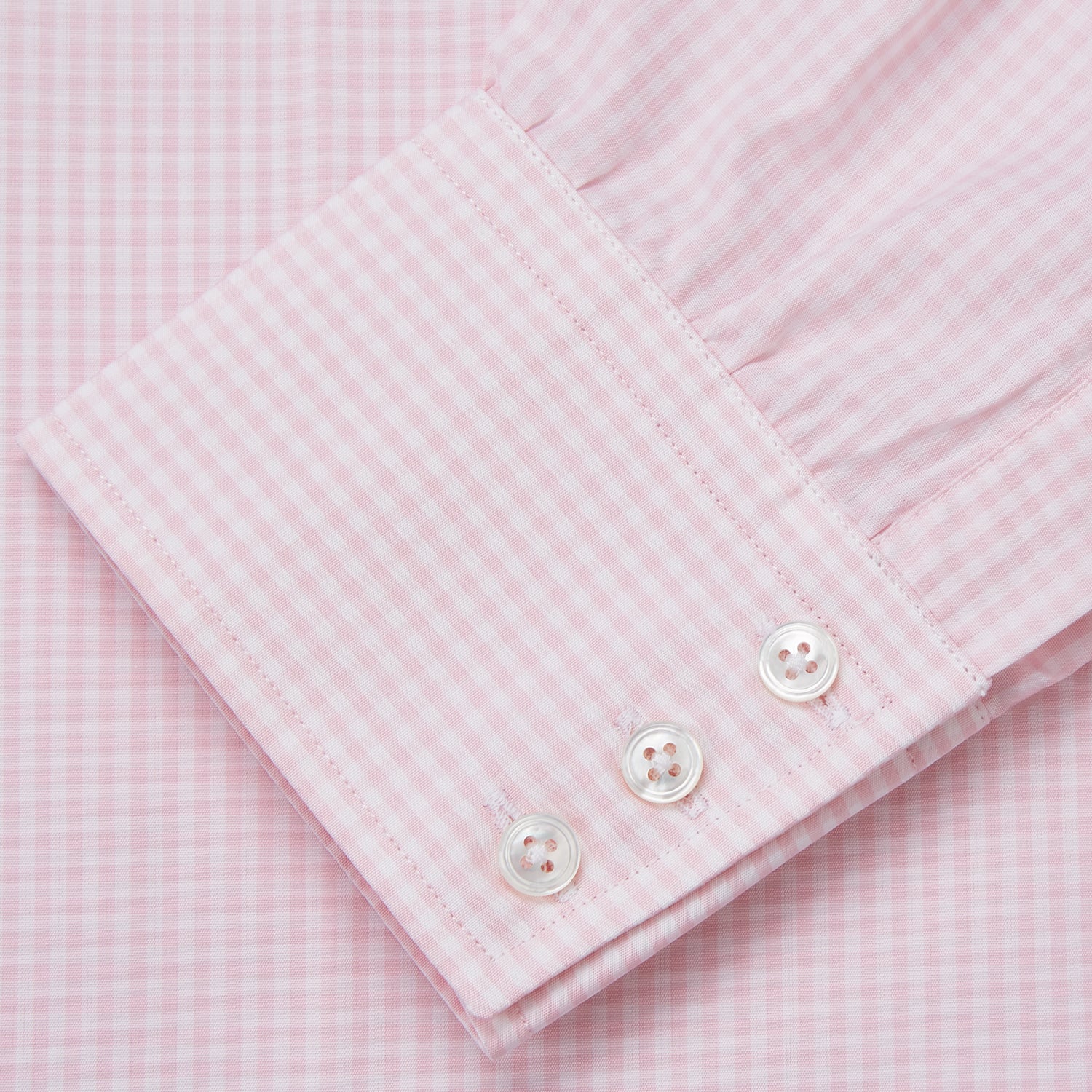 View 4 of product Pink Windowpane Check Mayfair Shirt