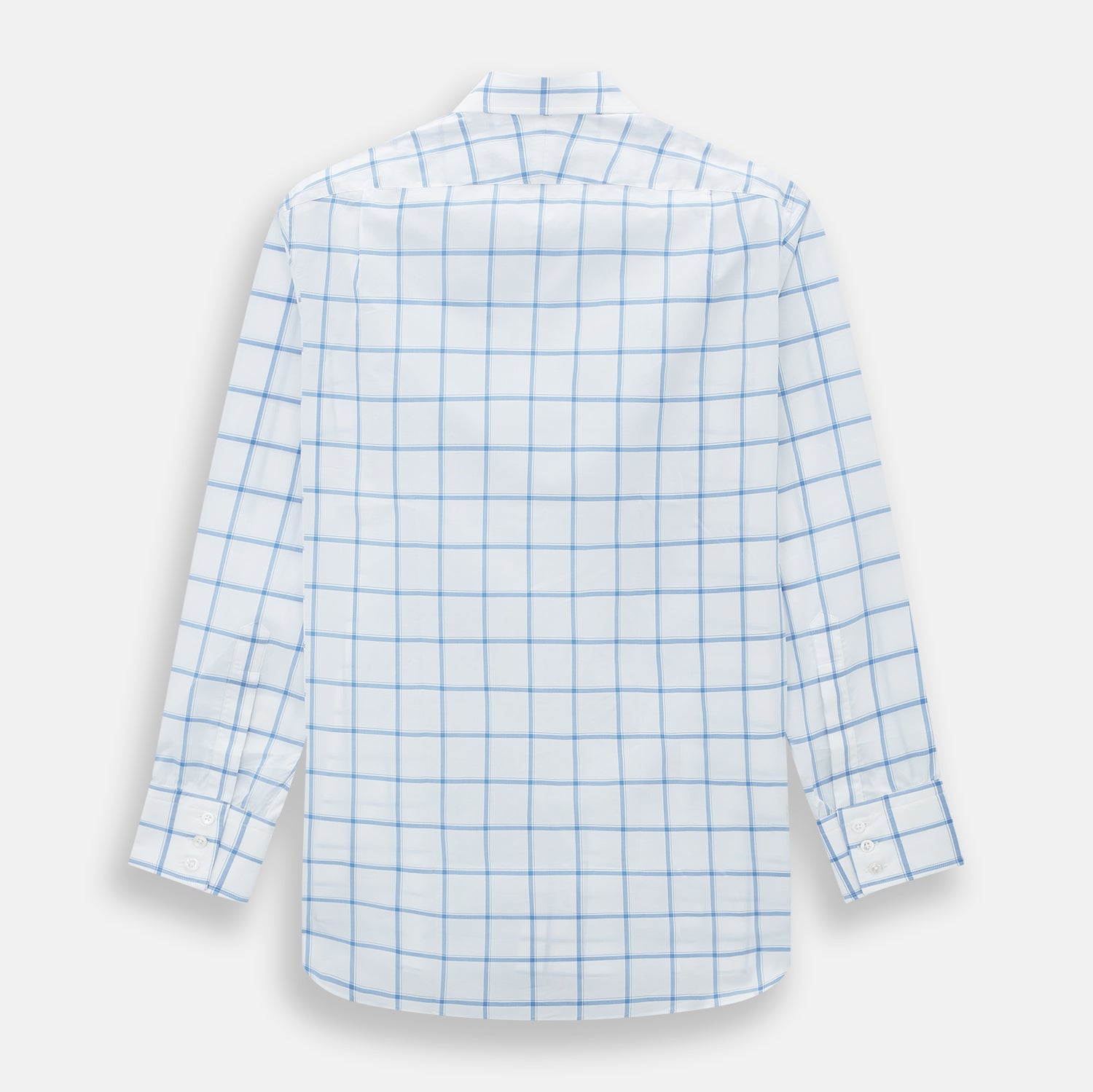 View 3 of product Colony Blue Grid Check Mayfair Shirt