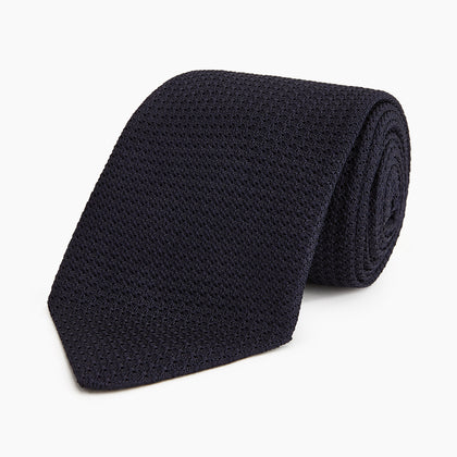 GRENADINE NAVY TIE Image 4