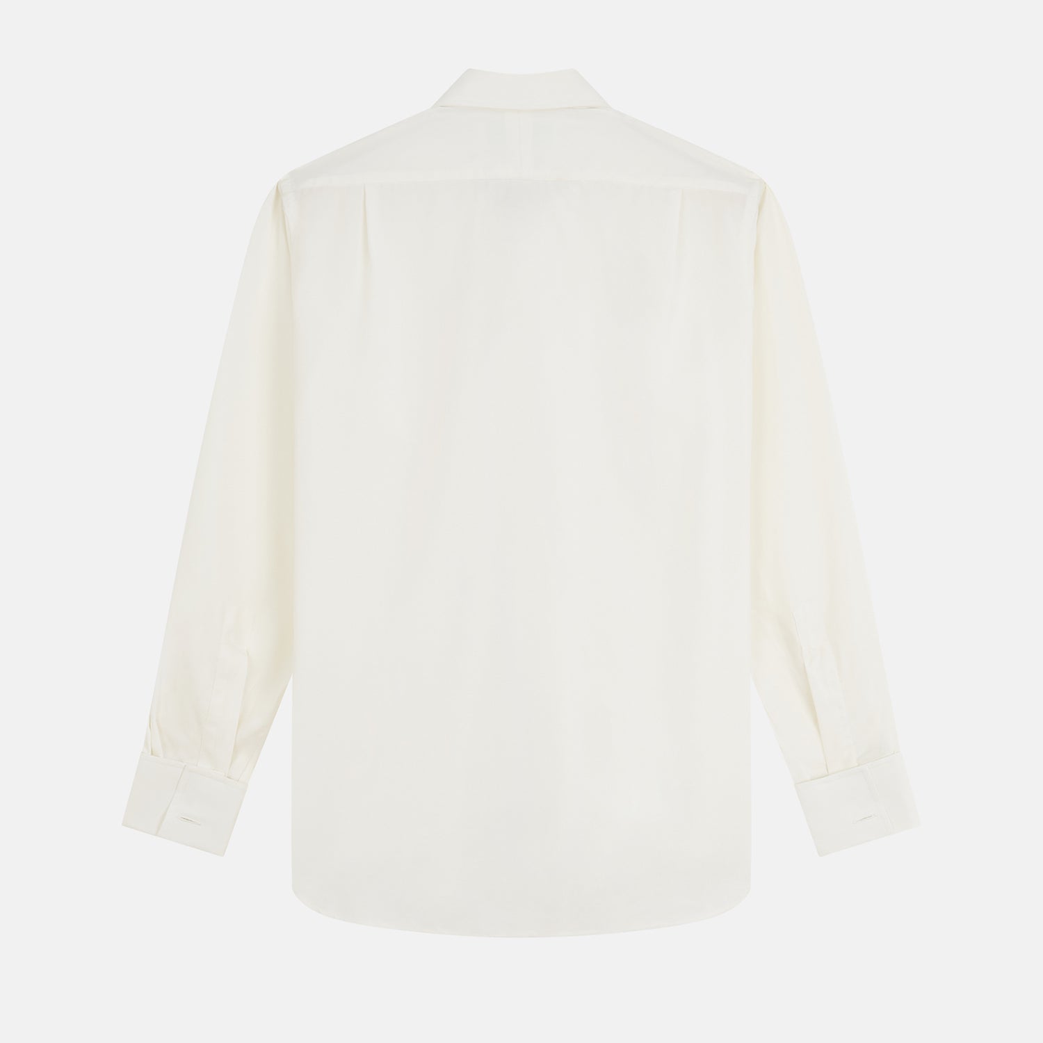 View 6 of product Cream Silk Regular Fit Ruffle-Front Wilfred Shirt