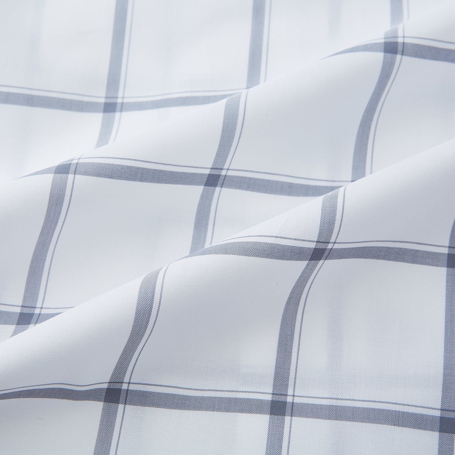 View 6 of product Grey Grid Check Mayfair Shirt