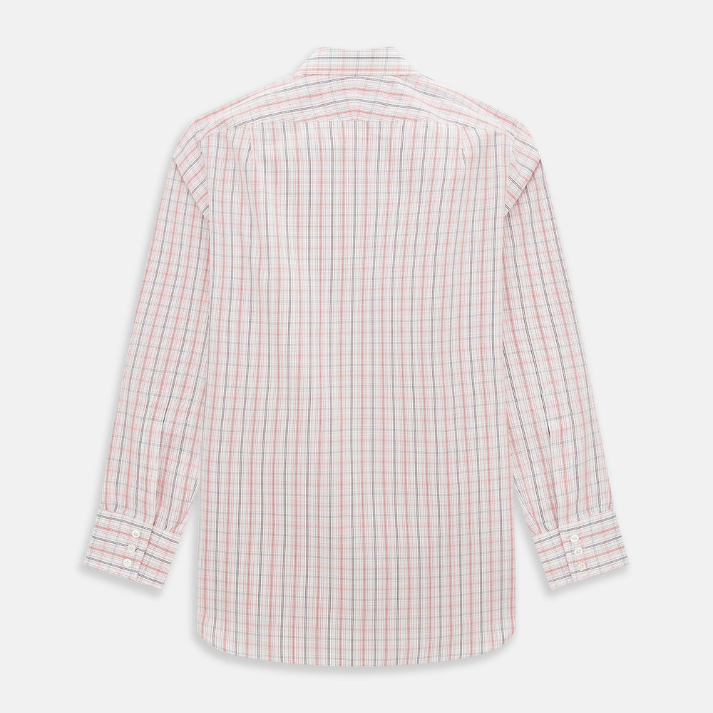 Red Multi Check Mayfair Shirt