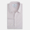 View 5 of product Red and navy Check Windsor Shirt
