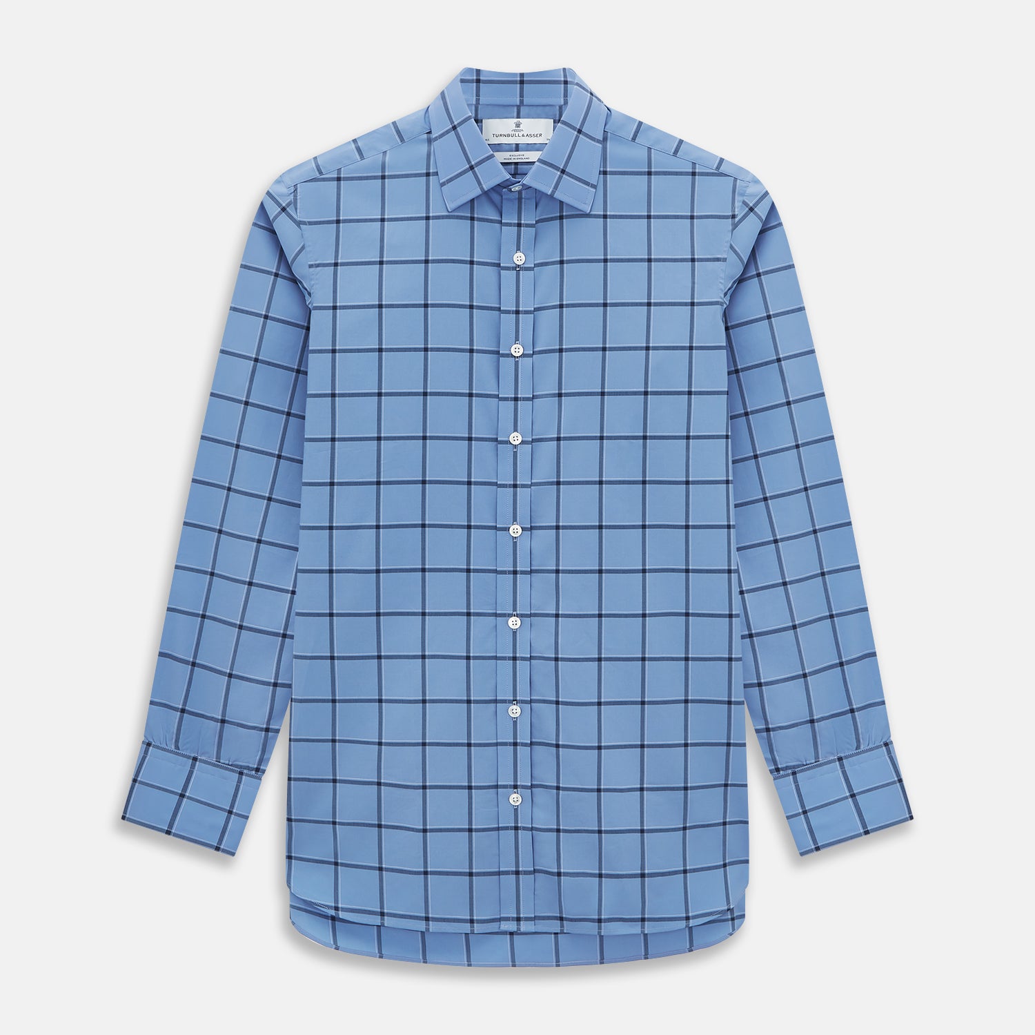 View 1 of product Colony Blue Grid Check Mayfair Shirt